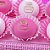 Kit 6 Carimbos Femininos Barbie Rosa Bebê 2cm Blue Star - Imagem 3