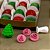 Kit 6 Carimbos Natal Iluminado 2cm Para Doces e Brigadeiros Blue Star - Imagem 1