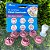 Kit 6 Carimbos Natal Iluminado 2cm Para Doces e Brigadeiros Blue Star - Imagem 2