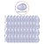 CASCA OVO PÁSCOA ACRÍL. DIAMANTE M 250G C/COLHER C/40UN BLUE - Imagem 1
