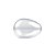 CASCA DE OVO DE PÁSCOA ACRÍLICA P 100G PCT C/4 UN BLUE STAR - Imagem 1