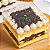 Caixa Acrílica Cake Box Quadrada 2 Litros 16,5X16,5X8cm Transparente Para Sobremesas Doces Festa LSC Toys - Imagem 7