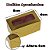 10 Caixas Laminadas Com Visor Para 2 Doces Ouro 8x4x4cm Brigadeiros Encomendas Presentes Natal C4667 Ideia - Imagem 3
