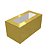 CAIXA LAMINADA C/VISOR P/2 DOCES OURO C/10 C4667 - IDEIA - Imagem 1
