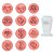 KIT CARIMBOS SIGNOS ROSA BEBÊ 2CM BLUE STAR - Imagem 1