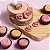 Kit 6 Carimbos Corações Rosa Bebê 2cm Blue Star - Imagem 4