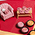 Kit 6 Carimbos Corações Rosa Bebê 2cm Blue Star - Imagem 5