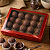 10 Caixas Vermelha Laminadas Com Visor Para 20 Doces Embalagem 4x20x16cm Presentes Brigadeiros Natal C4686 Ideia - Imagem 2