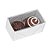 10 CAIXAS BASIC P/ 02 DOCES 4X8X4CM BRANCO C4647 IDEIA - Imagem 1