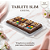 5 Embalagens Tablete Slim Cristal Barra De Chocolate Presente Dia Dos Namorados Mães Flip 0779 - Imagem 6