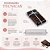 5 Barras Slim Cristal Para Chocolate Tablete Gourmet Personalizável Presentes Flip - Imagem 6