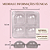 05 Embalagem Flip Sweet Cake Bolha Cristal Para 4 Doces Donuts - Imagem 4