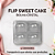 05 Embalagem Flip Sweet Cake Bolha Cristal Para 4 Doces Donuts - Imagem 2