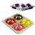 5 Embalagem Flip Sweet Cake Bolha Cristal Para 4 Doces Donuts Aniversário Festa Lembrancinhas - Imagem 6