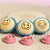 Kit Carimbos Emoções Para Doces E Brigadeiros Rosa Bebê 2cm Blue Star - Imagem 2