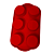 Forma Silicone Para Cupcake e Muffin 6 Cavidades 28cm Prime Chef - Imagem 2
