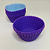 Kit 12 Forminhas Cupcake Cores Variadas Silicone Prime Chef - Imagem 4