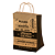 50 Sacolas Kraft Para Lanches 23,5X29,5X12 Frases FestColor - Imagem 1