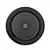 PRATO 15cm PRETO PCT C/10 UN. - PLASTIK - Imagem 1