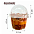 60un Copos da Felicidade Tampa Bolha Transparente 100ml Flip - Imagem 3