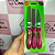 Kit 3 Espátulas em Inox para Decorar Bolos Rosa Prime Chef - Imagem 2