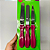 Kit 3 Espátulas em Inox para Decorar Bolos Rosa Prime Chef - Imagem 4