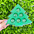 PÉ DE BRIGADEIRO ÁRVORE DE NATAL VERDE MET. PCT C/05 UN FLIP - Imagem 5