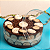 CAKE BOX CRISTAL REDONDA C/ TAMPA 2L  BLUE STAR - Imagem 5