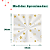 SACO POLI TRANSPARENTE ESTRELA OURO 10X14 PCT C/50 UN CROMUS - Imagem 2