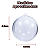 ESFERA 6,5cm  TRANSPARENTE PCT C/ 10 UN TASIL - Imagem 3