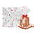 SACO P/PANETONE 32x45 NOEL CHEGOU 1KG PT C/50 UN CROMUS - Imagem 1
