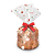 SACO P/PANETONE 25x35 NOEL CHEGOU 500G PT C/50 UN CROMUS - Imagem 4