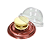 MINI CAKE BOX REDONDA ROSÉ GOLD C/ 10UN FLIP - Imagem 5