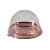 MINI CAKE BOX REDONDA ROSÉ GOLD C/ 10UN FLIP - Imagem 4