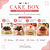 10 Mini Cake Box Redonda Ouro Embalagem Lembrancinhas Pão De Mel Flip 1739 - Imagem 3