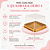 10 Mini Cake Box Quadrada Ouro Embalagem Pão De Mel Donuts Festa Flip - Imagem 7