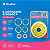 Kit Cortadores Ana Brownie Redondo Pequeno C/6un Blue Star - Imagem 2