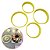 Kit Cortadores Redondo Ana Brownie M Com 4 Peças Blue Star - Imagem 7