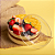 CAKE BOX CRISTAL REDONDA C/ TAMPA 500ML BLUE STAR - Imagem 5