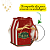 05 CAIXAS MINI PANETONE C/ALÇA NATAL NOEL C5125 IDEIA - Imagem 4