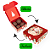 10 CAIXAS P/ 04 DOCES PRACTICE NATAL ENCANTADO C5175 IDEIA - Imagem 4