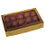 10 CAIXAS LAMINADA C/ VISOR 15 DOCES OURO C4674 IDEIA - Imagem 1