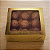 10 Caixas Laminadas Ouro Com Visor Para 9 Doces Presente Embalagem Brigadeiros Encomendas Natal Festa C4671 Ideia - Imagem 3