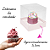 10 CAIXAS 1 CUPCAKE ESSENCIAL C/ BERÇO BRANCO C5039 IDEIA - Imagem 4