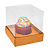 10 CAIXAS 1 CUPCAKE ESSENCIAL C/ BERÇO KRAFT C5038 IDEIA - Imagem 1