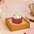 10 Caixas Kraft Para 1 Cupcake Essencial Com Berço Festa Aniversário Encomenda Embalagem C5038 Ideia - Imagem 5