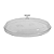 CAKE BOX PARIS REDONDA 1,100L TRANSPARENTE LSC TOYS - Imagem 5