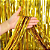 CORTINA DECORATIVA FOSCA OURO 01x02M C/1 UN CROMUS - Imagem 1