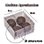 10 CAIXAS CRISTAL (4 DOCES) 4X8X8 TRANSP. C1671 IDEIA - Imagem 2