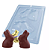 FORMA ESPECIAL TRAD. C/ 03 PARTES COELHINHO BWB - Imagem 5